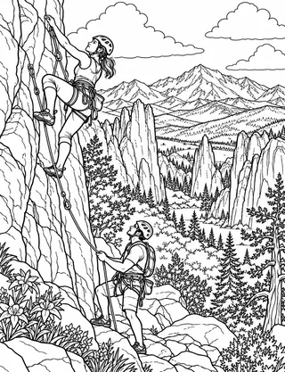 Detailed coloring page of Great Sand Dunes National Park & Preserve featuring Great Sand Dunes National Park And Preserve sign