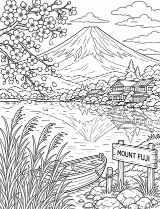 Detailed coloring page of Wildlife