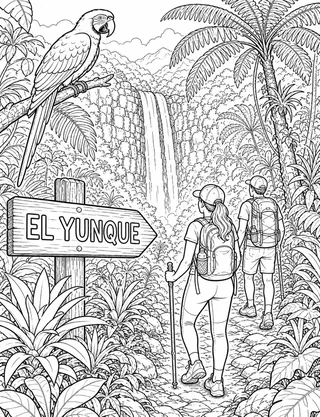 Detailed coloring page of Vibrant Calle del Cristo