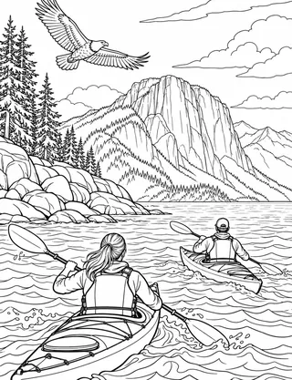 Detailed colouring page of Squamish_01